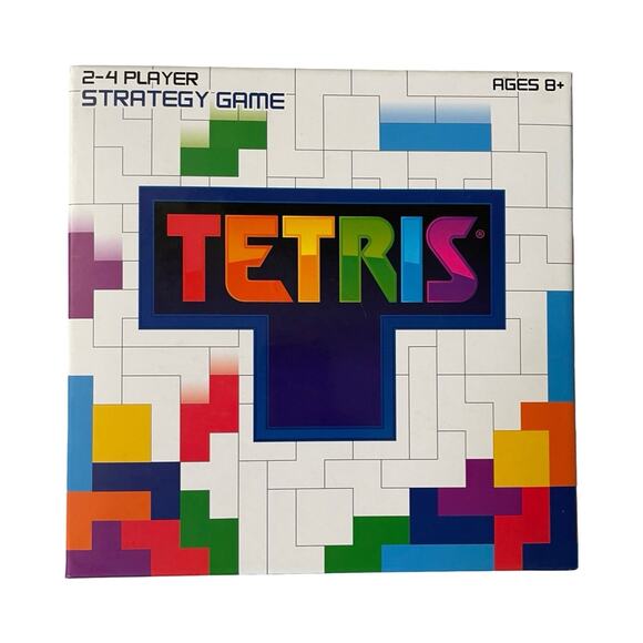 2021 TETRIS Multiplayer Strategy Board Game - Complete - Picture 1 of 9